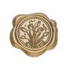 10Pcs Embossed Seal Stickers Adhesive Seal Decals for Wedding Invitations, Envelope, Birthday Valentines Christmas Card
