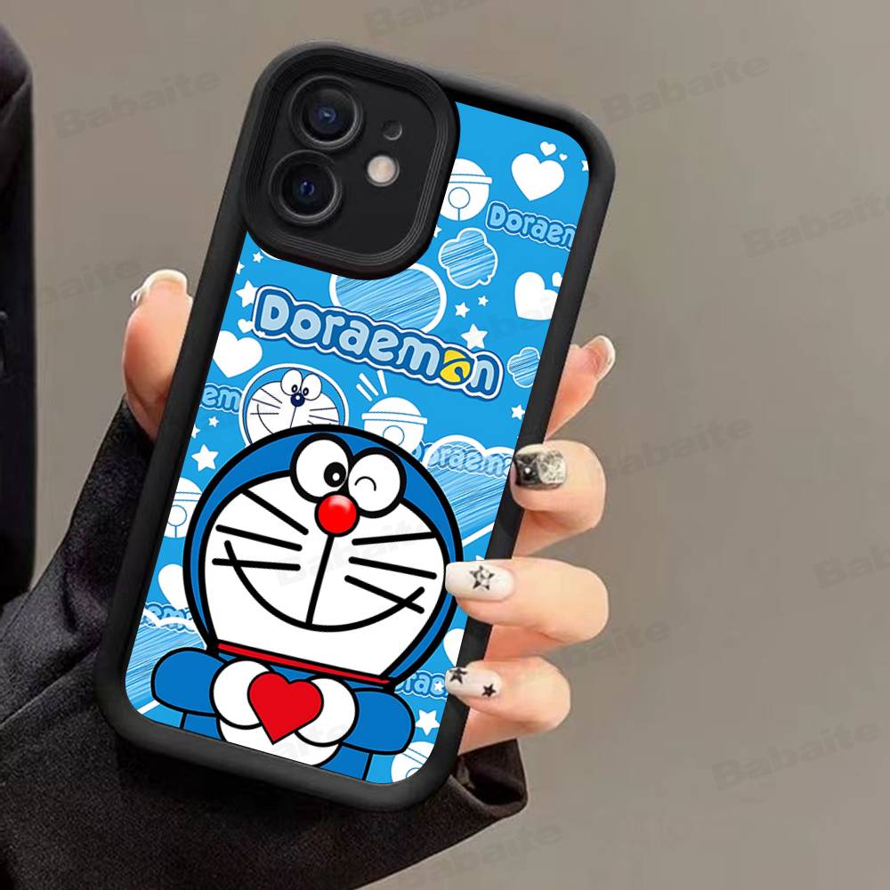 Cartoon D-Doraemons Phone Case For IPhone 17 16 E 15 14 13 12 11 Pro Max Plus Back Cover