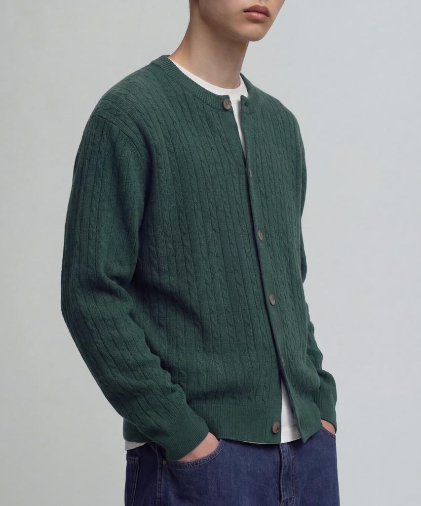 Veryvain Viscose Cable Cardigan - 8 Color