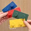 4 Stück/Set Blockförmige Magnetische Aufbewahrungsbox Kühlschrankmagnet-Organizer Kühlschranktür Stanzfreie Wandmontage Aufbewahrungsboxen