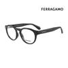 Eyeglass Frames SF2987E 001 Round Horn-rimmed Glasses for Women and Men