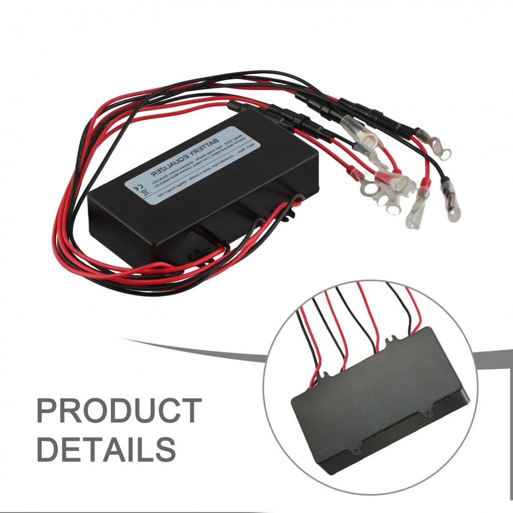 Series Connection Battery Equalizer with Intelligent Voltage Management