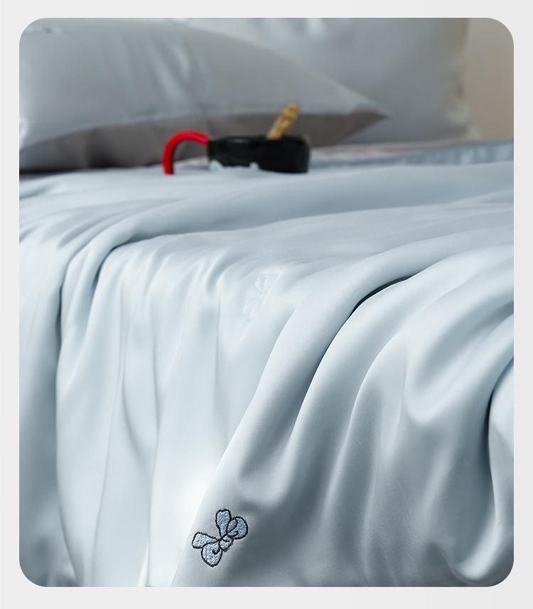 60 Orchid Essence Tencel Washable Machine Wash Summer Cool Quilt [Moon Rabbit Mengmeng/Bella]