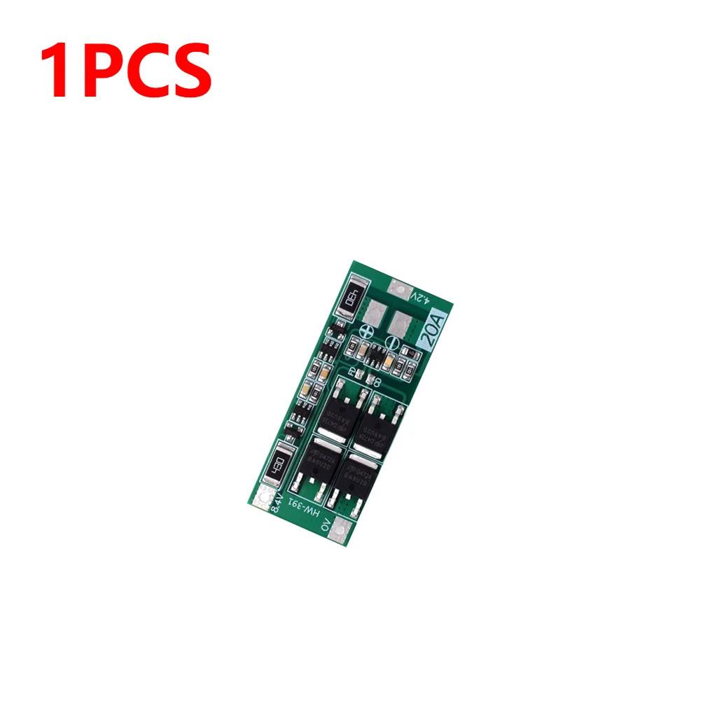 

1-30PCS HW-391 2S 20A 7.4V 8.4V 18650 BMS Module 18650 Lithium Battery Charger Protection Board Standard/Balance Module for DIY