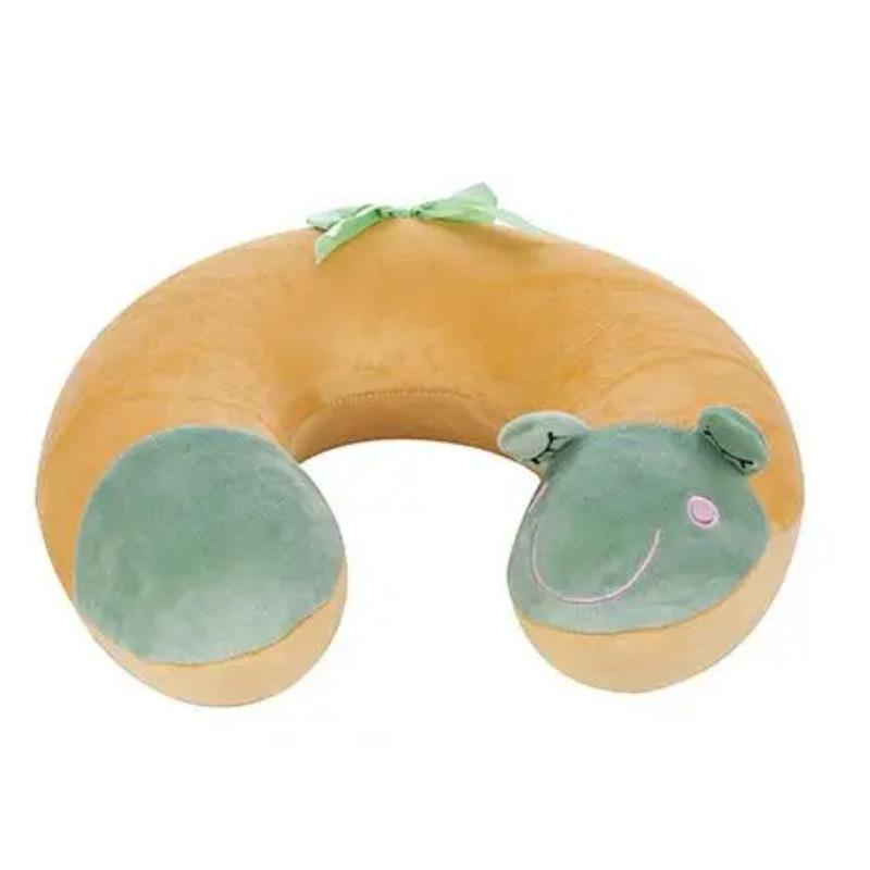 Natural Latex U-shaped Pillows Neck Pillow On the Airplane Ealth Care Orthopedic Massage Pillow for Travel