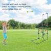 Ladder Ball Game with 12 Throwing Balls Double Layer Complete Ladder Toss Game for All Skill Level Indoor Outdoor