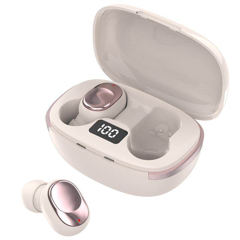 Wireless Earbuds Bluetooth 5.4 In-Ear Mini Earphones LED Digital Display Stereo Sound Headphones For iPhone Xiaomi Phones