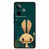 For Realme GT7 3D Relief Phone Case Emboss Flower Back Cover Black Silicone Shockproof Soft Protector 6.8" Realme GT 7T 7 T Capa