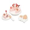 Pretend Cake Playset Simulation Decoration Pretend Cutting Birthday Cake Playset with Candles