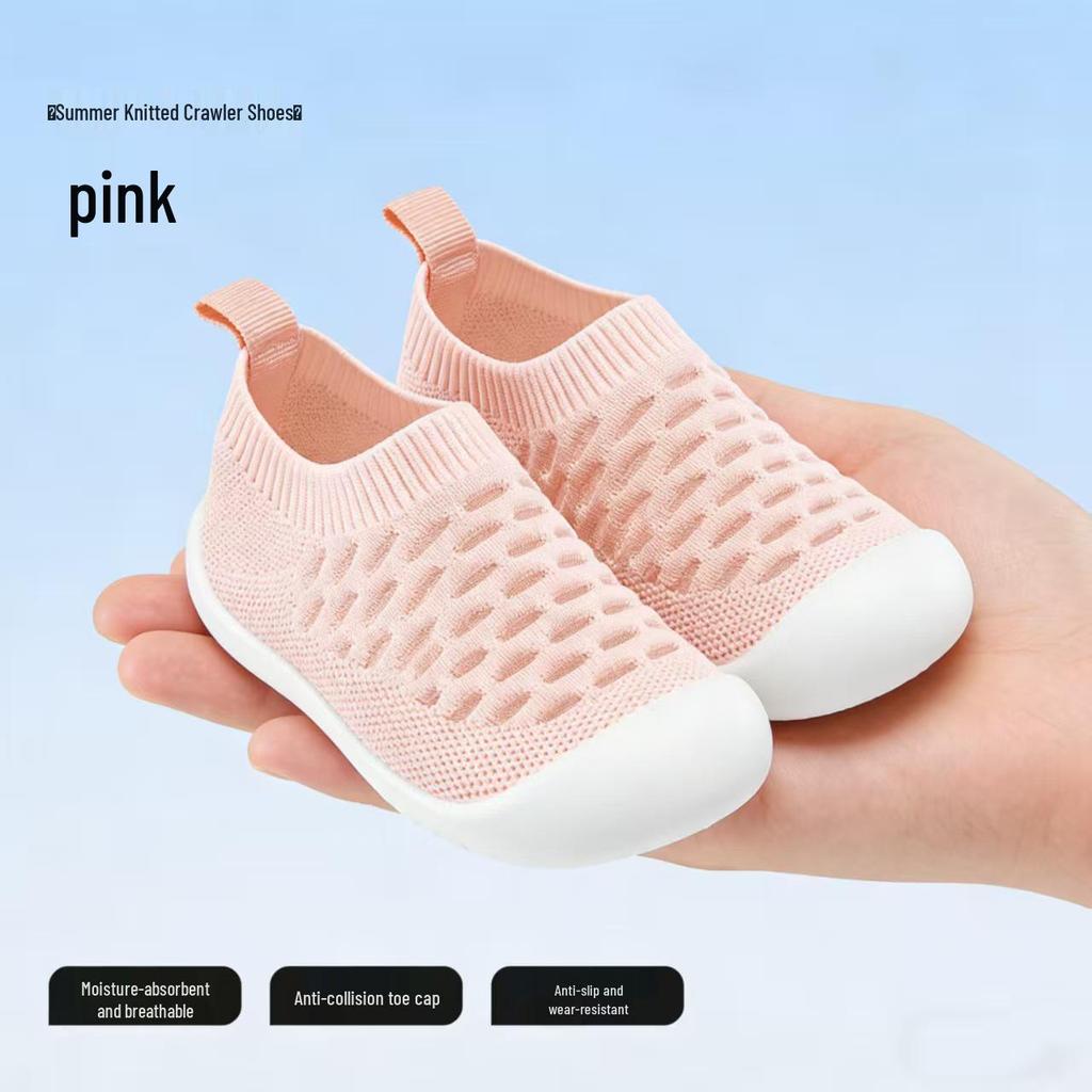 Breathable Non-Slip Baby Toddler Shoes with Soft Sole for All Seasons