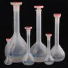 25/50/100/250/500/1000ml Odměrná baňka se zátkou Dlouhý krk Měřicí baňka Dělená láhev Pro laboratorní potřeby