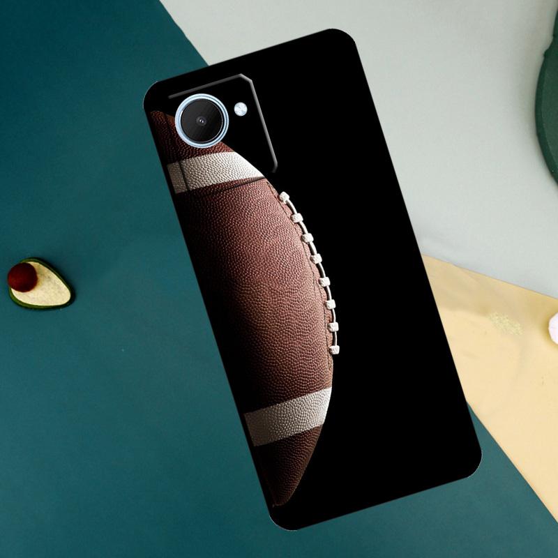Rugby Ball Kit Team For Realme GT7 Pro GT6 C67 C65 C63 C61 C55 C53 C51 C35 C71 C75 11 12 13 14 15 Pro Plus Case