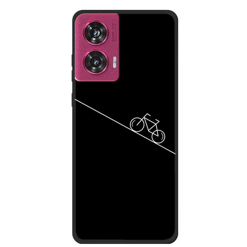 MOTO EDGE 50 Fusion Simple Hollow Lines TPU Soft Phone Case