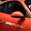 Daily Driven Letters Truck Body Style Car Sticker Reflective Decal Decoration