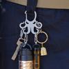 Steel Keychain with Secure Rotating Clip Strong Key Holder Sea Creature Key Accessories for Commuting & Adventures