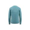 Polo Ralph Lauren FW22 Solid Logo Continuous Crew Neck Long Sleeve Sweater Women Sweater Green 211910421-012