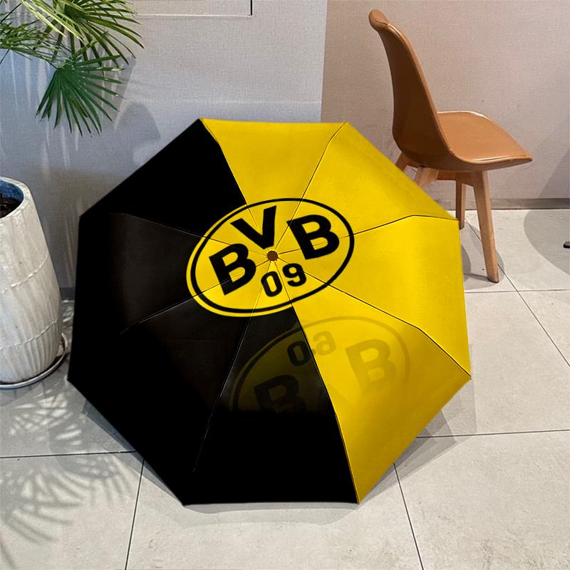 B-BVB Umbrella with Automatic Open/Close & Self-8-Rib Heavy-Duty Umbrella, Compact Travel Umbrella Suitable for Outdoor