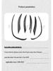 Carbon Fiber Fog Light Wind Deflector for 19-21 Mercedes C-Class W205 C180/C260/C300