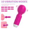 Mini AV Vibrator Magic Wand for Women Clitoris Stimulator USB Rechargeable Portable Silicone Massager Female Sex Toys
