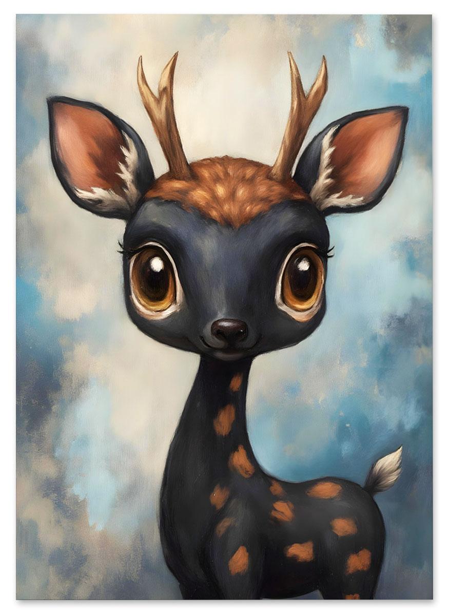 

Fawn poster children s posters 30x40 cm