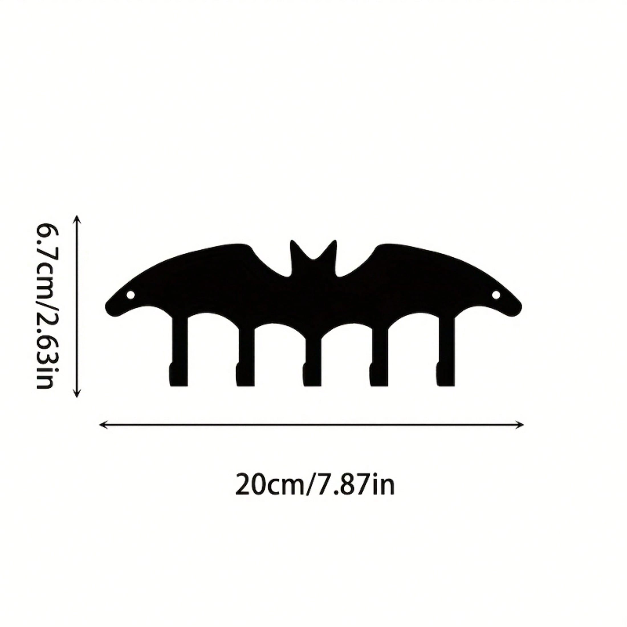 

Bat Key Holder Wall Mounted Gothic Decor Halloween Gift TY-100931