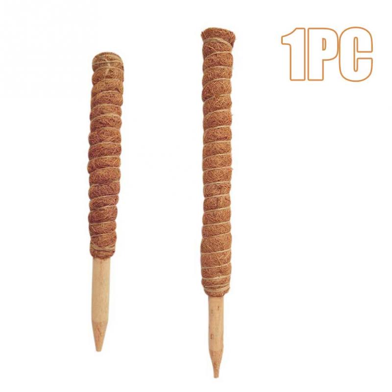 1PC Plant Climbing Pole Coir Moss Stick Coir Moss Palm Vines Stick Plant Support Extension Climbing Indoor Plants Creepers