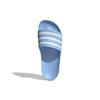 Adidas Adilette Aqua Slides Rubber Sole Non-Slip Slide Sandals Women Slides Blue White EE7346