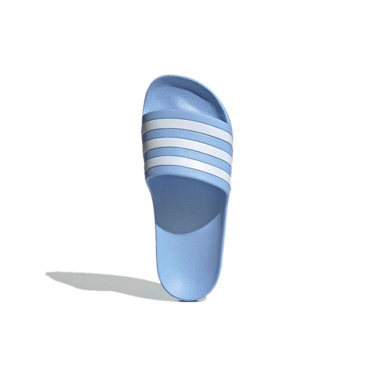 Adidas Adilette Aqua Slides Rubber Sole Non-Slip Slide Sandals Women Slides Blue White EE7346
