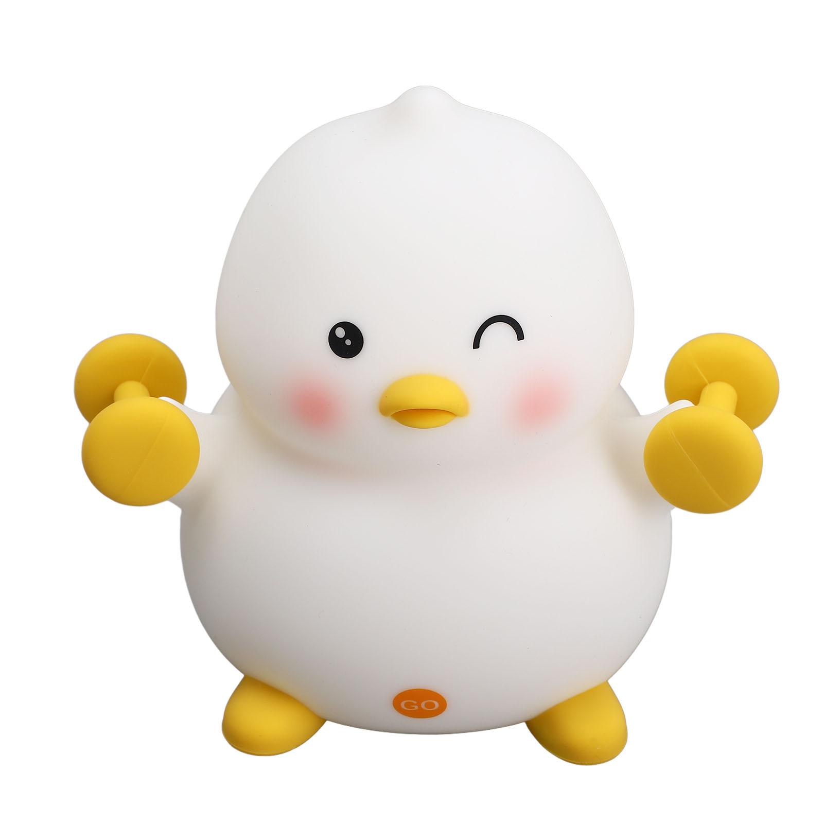 

Ночной светильник в виде утки USB силикон 3 шестерни инновационный детский ночник в виде утки для кемпинга