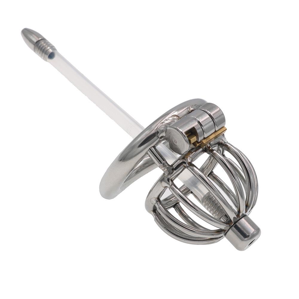 Chaqu Stainless Steel Ball-Shaped Chastity Device for Adults