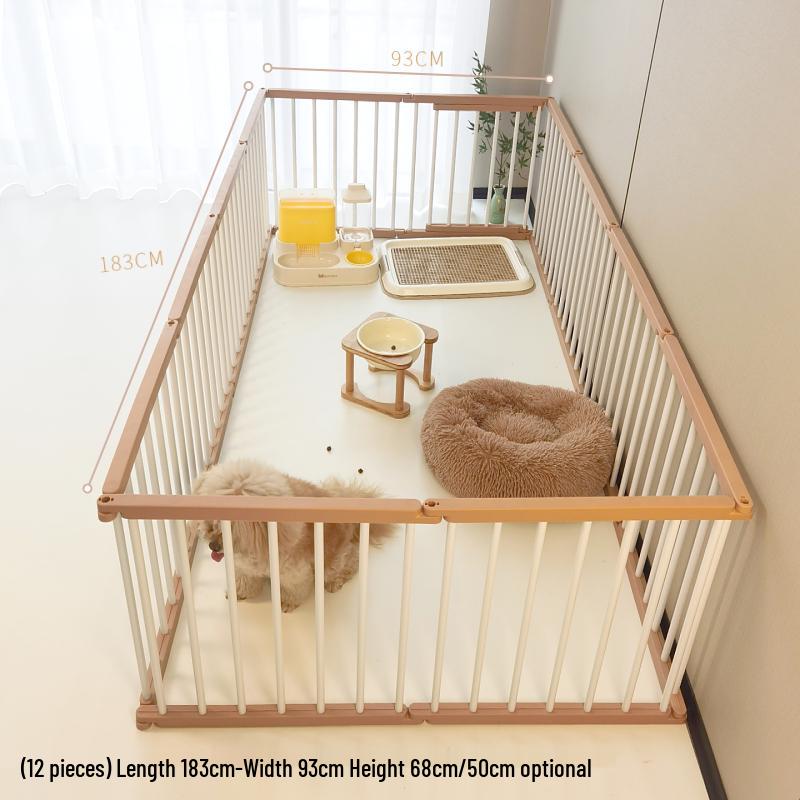 Indoor Anti-Escape Dog Fence: Adjustable Height Protective Barrier for Small Pets