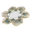 Wall Mirrors Modern Simple Decorative Wear Resistant Colorfast Ginkgo Leaf Wall Mounted Mirrors for