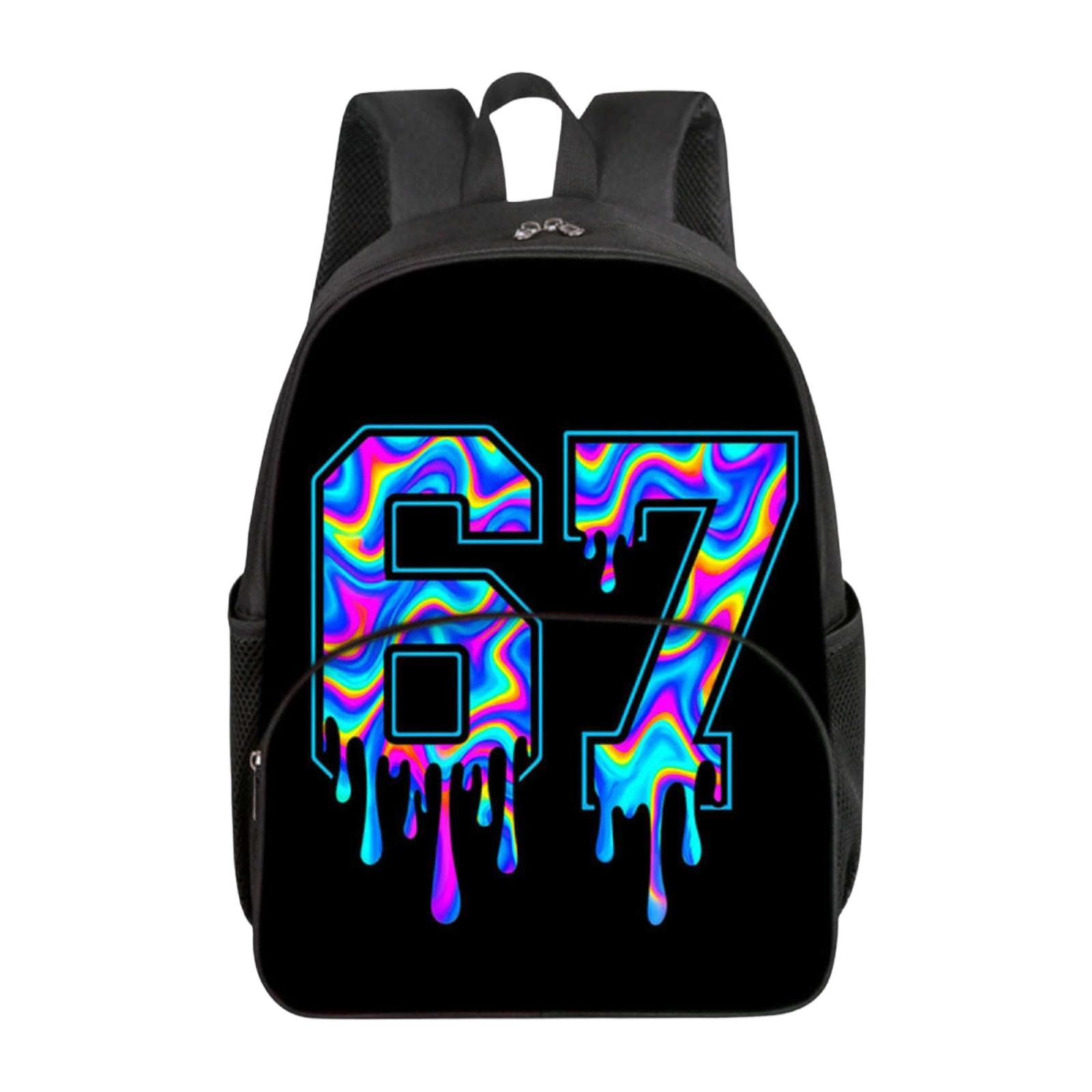 

Elementary School Cartoon Backpack And Peripheral Backpack One Size