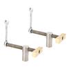 Woodworking Desktop Clip Stainless Steel Brass Block Bench Dog Clamp Workbench Fast Fixed Clip