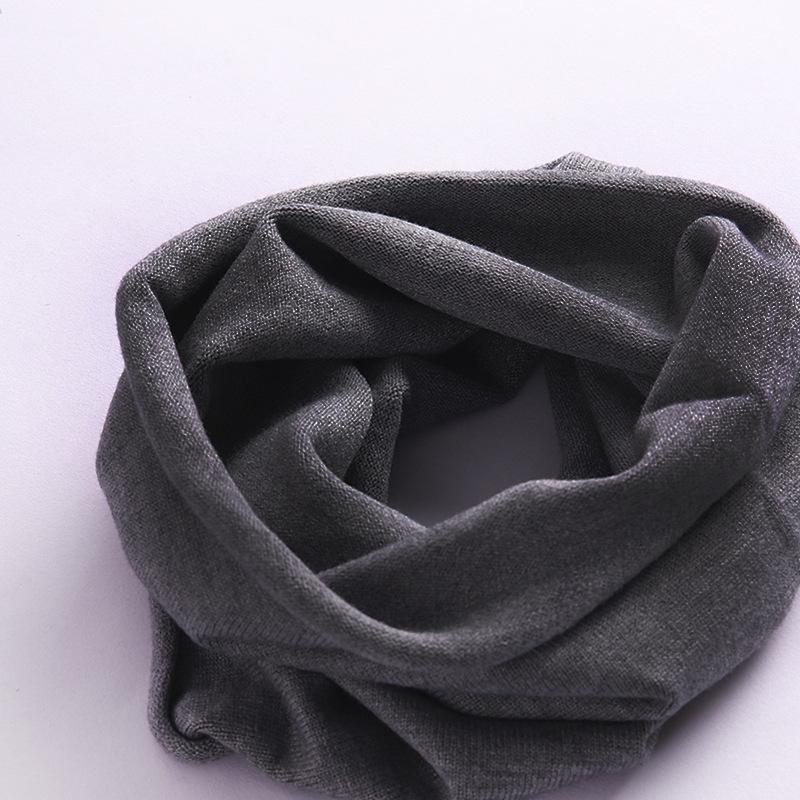 Unisex Strick-Nackenschal Snood Pullover für Frühling & Herbst - Einfarbige, Kälteschutz, Vielseitig