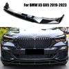 For 2019-2022 BMW X5 G05 M Sport Car Front Bumper Splitter Spoiler Lip Guard Protector Body Kit 4 Pcs Car Exterior Accessories