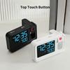 Quiet Operate LCD Clock With Auto Adjusting Brightness And Temperature Date Display Multifunctional