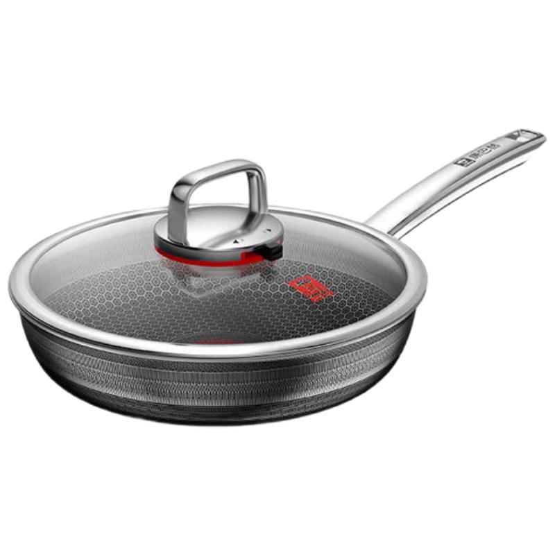 Kobach 6th Gen 28cm Antibacterial Stainless Steel Frying Pan