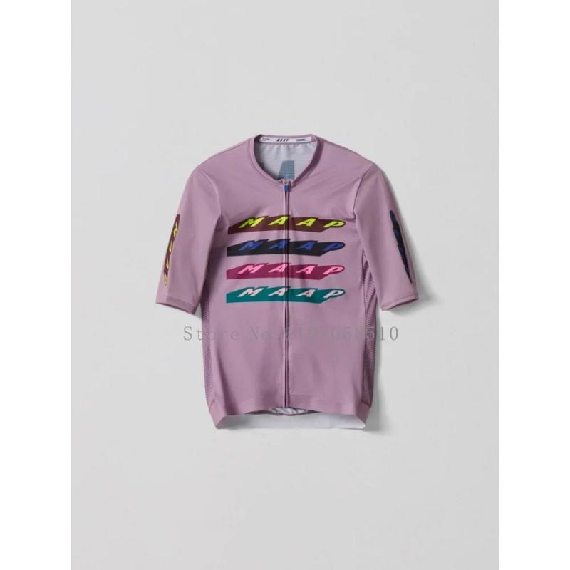 Maglia Leggera da Ciclismo da Uomo a Maniche Corte Traspirante per Mountain Bike e Bici da Strada Vestibilità Larga Miscela di Lino