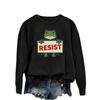 Women's Fashion Daily Versatile Casual Sweatshirts Long Sleeve Round Neck Top Sweatshirts