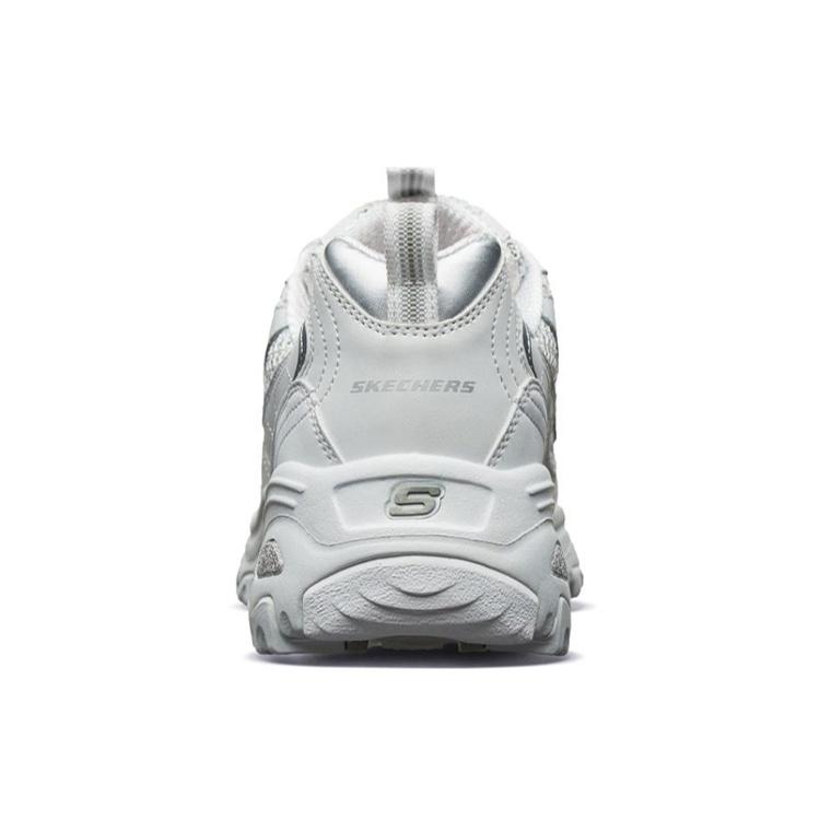 (WMNS) Skechers D'lites 1.0 Sneaker GS White Women's 13144-WMLT