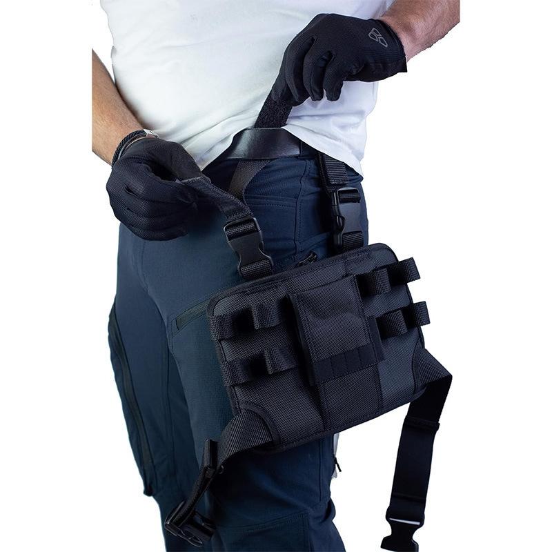 Holster Leg Tool Pouch with Belt Clip Waist Tool Bag Work Organizer for Electricians