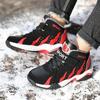 Chaussures d'hiver en coton pour enfants, baskets montantes en velours pour loisirs, chaussures en coton pour enfants