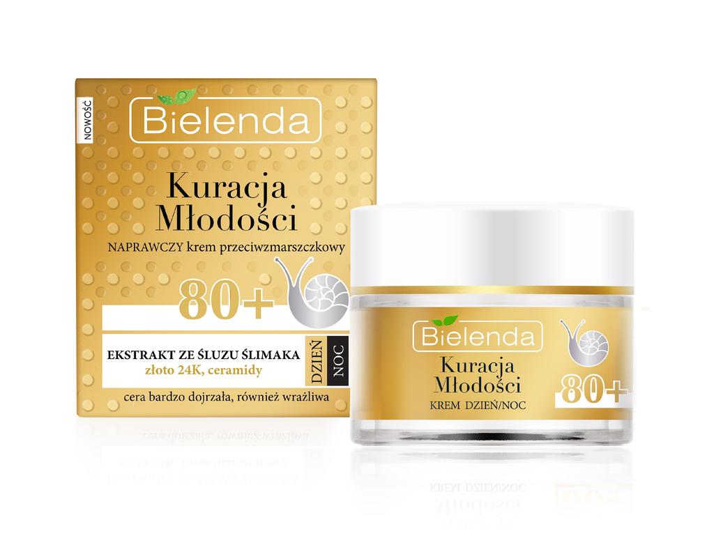 Bielenda Youth Treatment 80+ Repairing anti-wrinkle cream for day and night 50ml