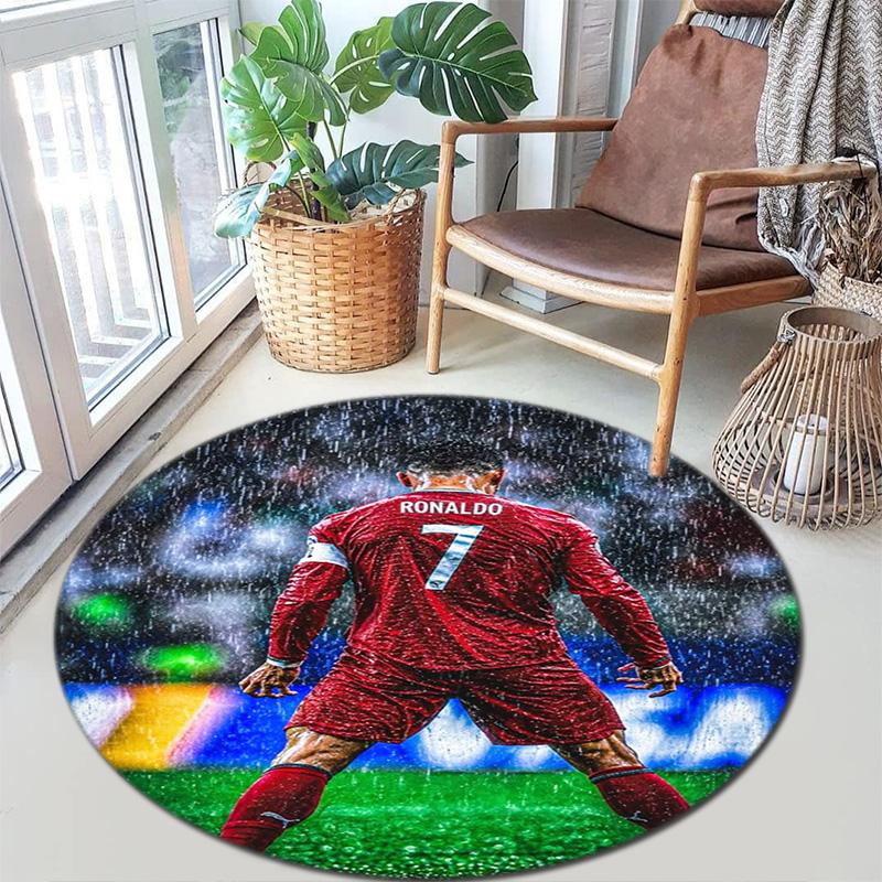 Cristiano Ronaldo Glory Carpet Living Room And Bedroom Mats Suitable For All Seasons Christmas Gifts Art Protective Pad