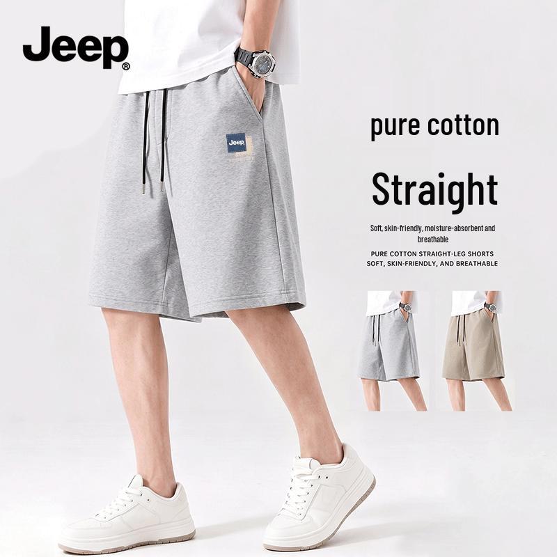 JEEP Men s Summer Cotton Sports Shorts M