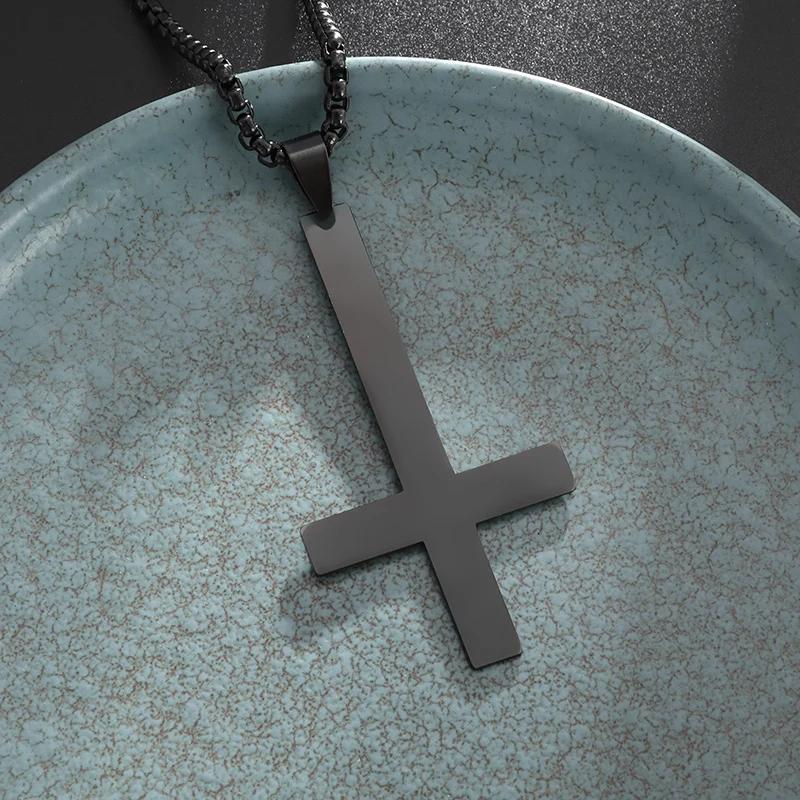 Osobnost Kreativní Design Náboženský Ježíš Kristus Kříž Přívěsek Amulet Jednoduchý Pánský a Dámský Náhrdelník