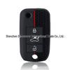 3-Button Honeycomb Pattern Silicone Key Cover for MG GS, MG5, MG7, Ruixing, Roewe 350
