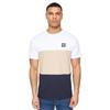 Henleys Mens Henpanel Colour Block Cotton T-Shirt