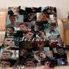 Soft Fleece Throw Blanket for Sofa Bed  Warm Cozy Microfiber King Size  Perfect for Camping Nap or Home Use